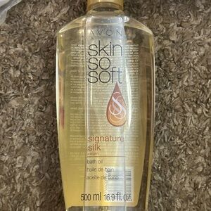 Avon Skin So Soft Signature Silk Bath Oil
